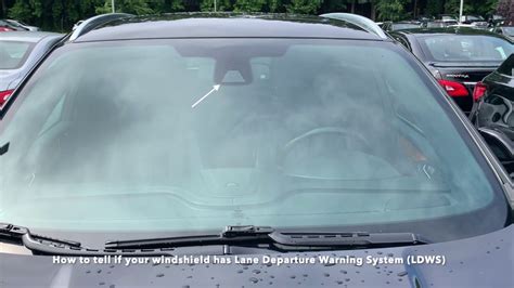 windshield lane departure warning system